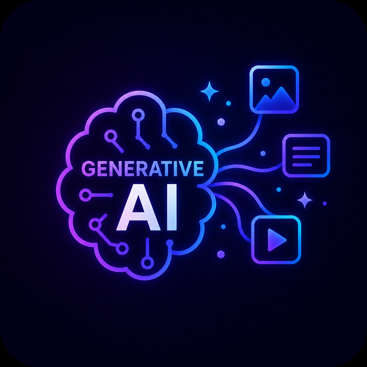 Generative AI course with neural networks and creative AI